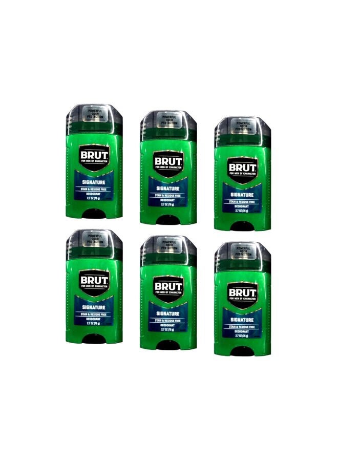 BRUT Deodorant Original Fragrance 2.25 Oz /63 G (Pack of 6) - Image 2